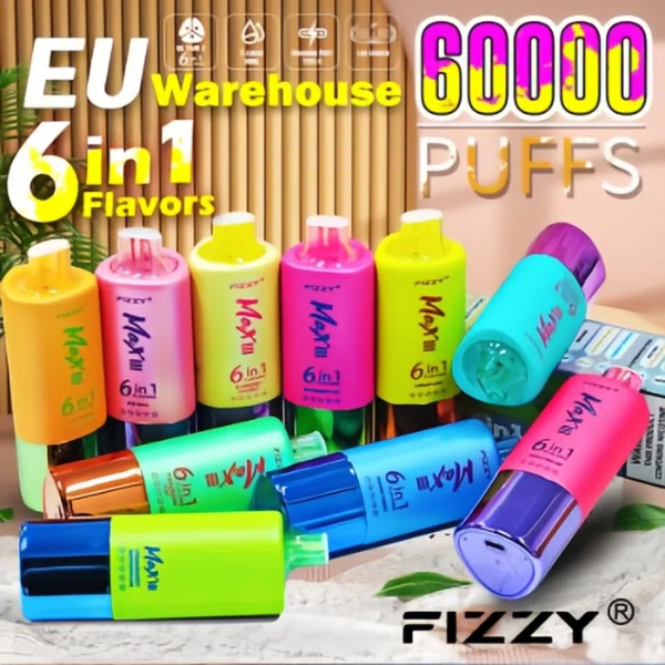 vapeablenexus.com Multi-Flavor Vape: Unlock Explosive Taste: FIZZY Max III Delivers 3X the Refreshment!